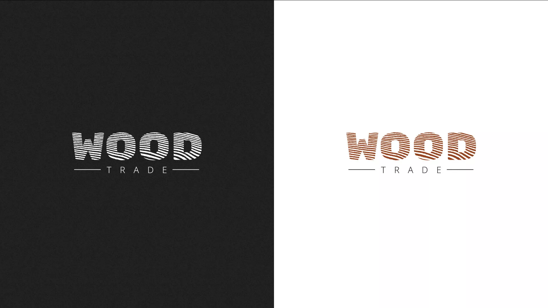 Разработка логотипа для компании «Wood Trade» в Коле