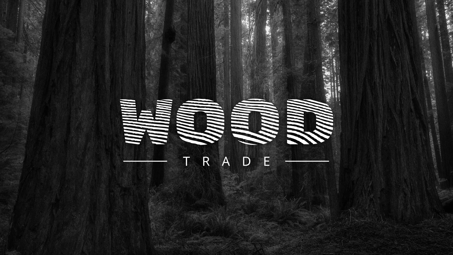 Разработка логотипа для компании «Wood Trade» в Коле