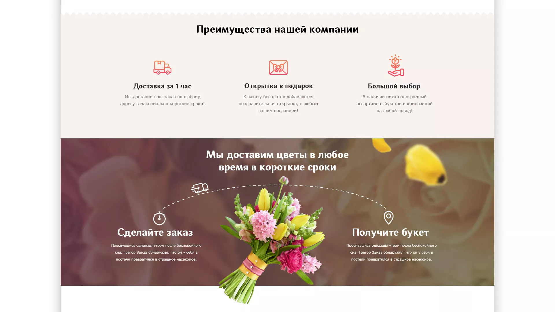 Создание интернет-магазина «Букет-онлайн» по цветам в Коле